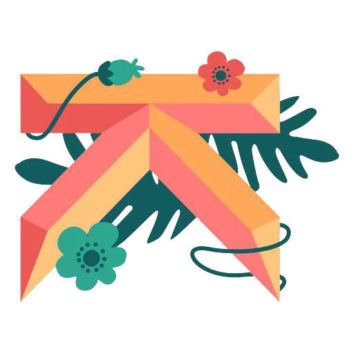 🔤 Стикер «Nature Alphabet» для Telegram