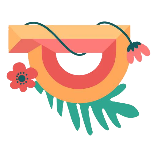 🔤 Стикер «Nature Alphabet» для Telegram