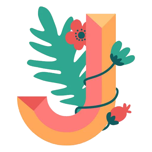 🔤 Стикер «Nature Alphabet» для Telegram