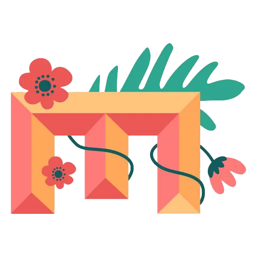 🔤 Стикер «Nature Alphabet» для Telegram