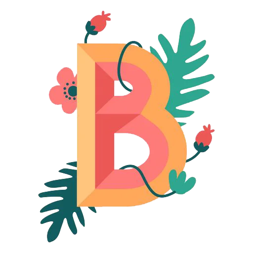 🔤 Стикер «Nature Alphabet» для Telegram
