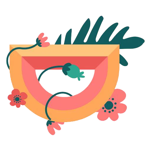 🔤 Стикер «Nature Alphabet» для Telegram