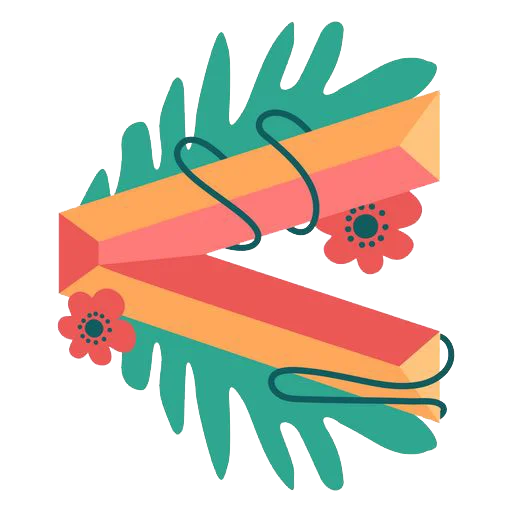 🔤 Стикер «Nature Alphabet» для Telegram