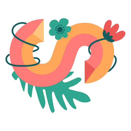 🔤 Стикер «Nature Alphabet» для Telegram