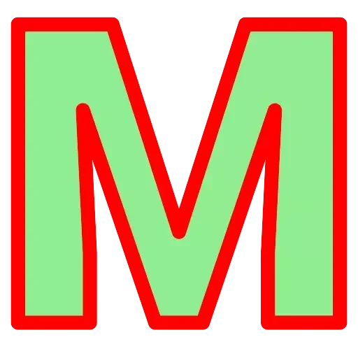 Ⓜ️ Стикер «Alphabet Numbers» для Telegram