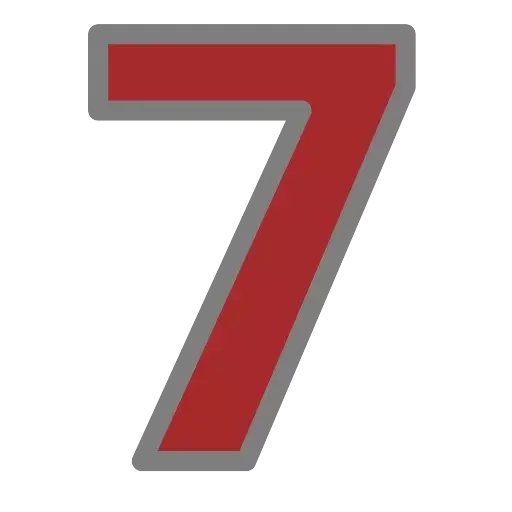 7️⃣ Стикер «Alphabet Numbers» для Telegram