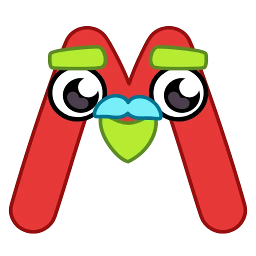🔤 Стикер «Алфавит ОК» для Telegram
