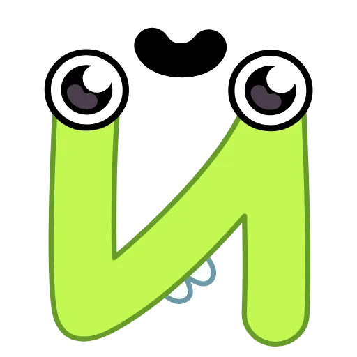 🔤 Стикер «Алфавит ОК» для Telegram