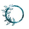 🔠 Эмодзи «Синие буквы с растениями, иконки» для Telegram
