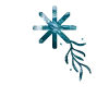🔠 Эмодзи «Синие буквы с растениями, иконки» для Telegram