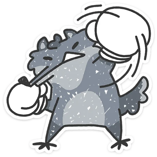 🐺 Стикер «Альфа-самец» для Telegram