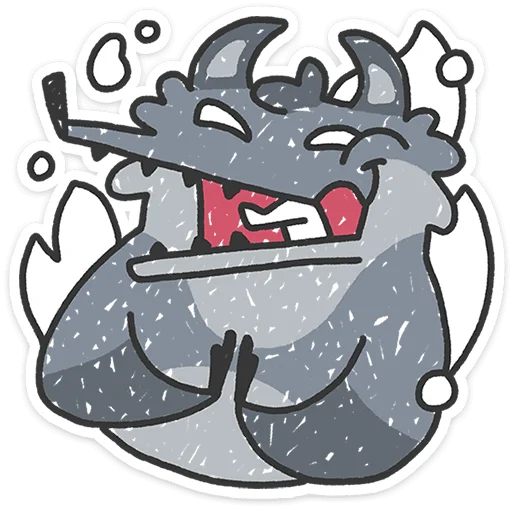 🐺 Стикер «Альфа-самец» для Telegram