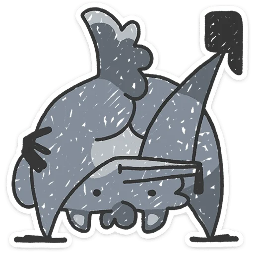 🐺 Стикер «Альфа-самец» для Telegram