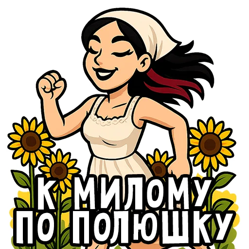 😍 Стикер «Вайб Альтушки» для Telegram