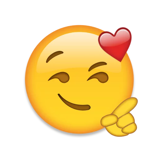 😚 Стикер «Emoji+» для Telegram