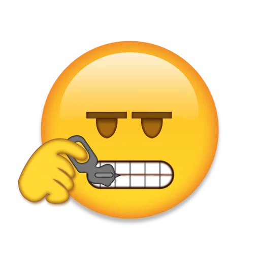 🤐 Стикер «Emoji+» для Telegram