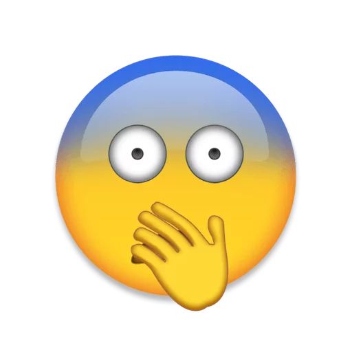 😨 Стикер «Emoji+» для Telegram