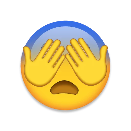 😰 Стикер «Emoji+» для Telegram