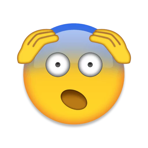 😨 Стикер «Emoji+» для Telegram
