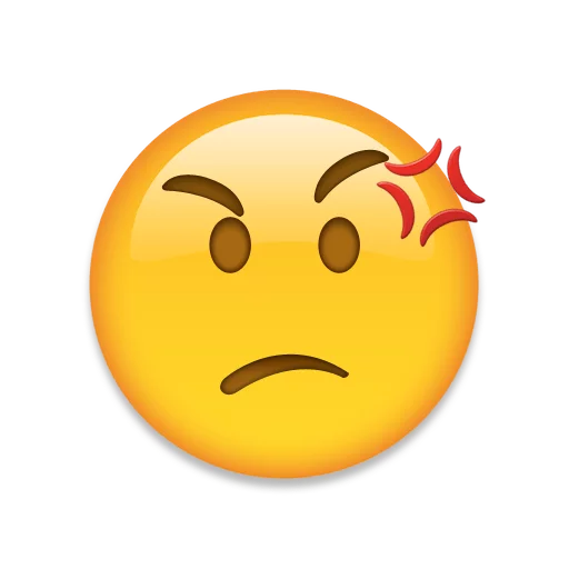 😠 Стикер «Emoji+» для Telegram