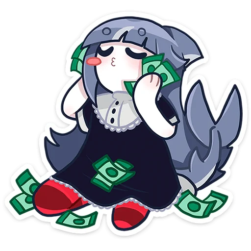 💵 Стикер «Алу без надписей» для Telegram