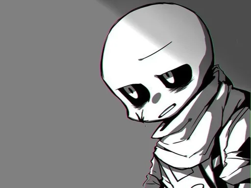 😒 Стикер «Sans Undertale» для Telegram