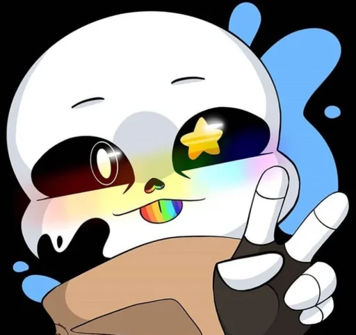 😜 Стикер «Sans Undertale» для Telegram
