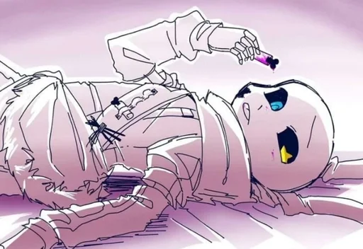 😛 Стикер «Sans Undertale» для Telegram
