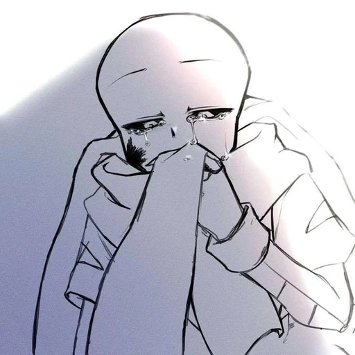 😭 Стикер «Sans Undertale» для Telegram