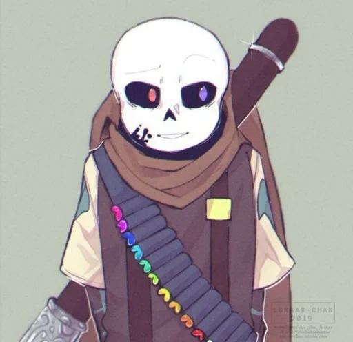 😅 Стикер «Sans Undertale» для Telegram