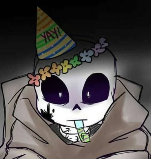 🥳 Стикер «Sans Undertale» для Telegram