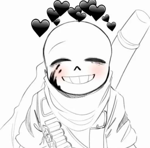 ☺️ Стикер «Sans Undertale» для Telegram