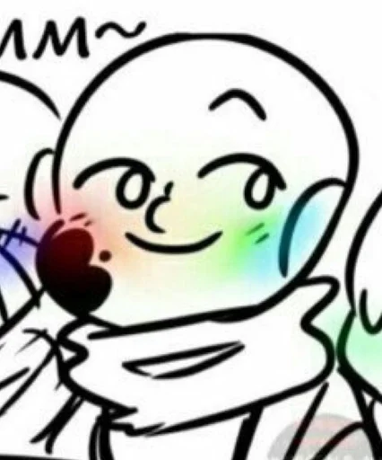 🌚 Стикер «Sans Undertale» для Telegram