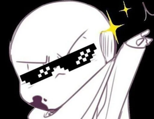 😎 Стикер «Sans Undertale» для Telegram