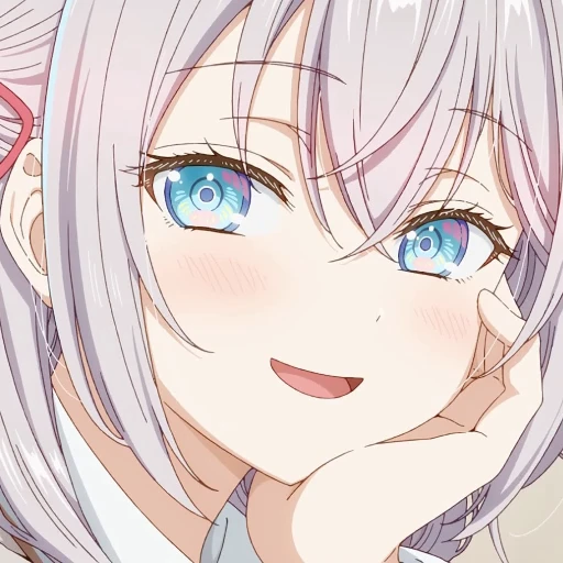 😍 Стикер «Tokidoki Bosotto Roshia go de Dereru Tonari no Alya san» для Telegram