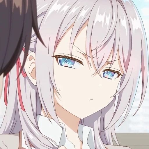 🤨 Стикер «Tokidoki Bosotto Roshia go de Dereru Tonari no Alya san» для Telegram
