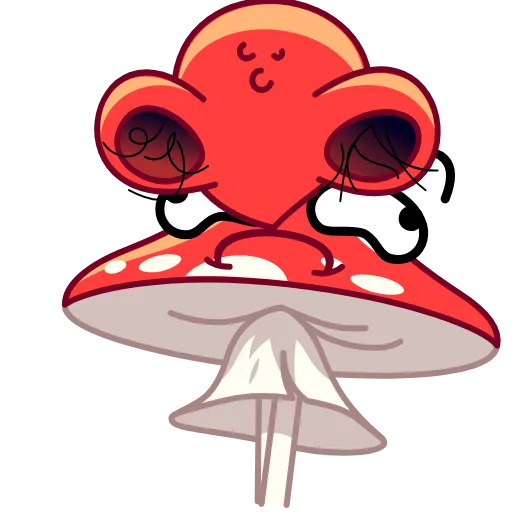 Стикер 17 Amanita