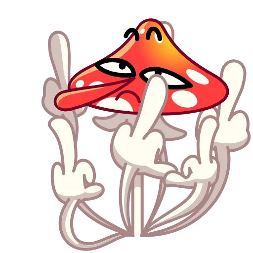 Стикер 8 Amanita