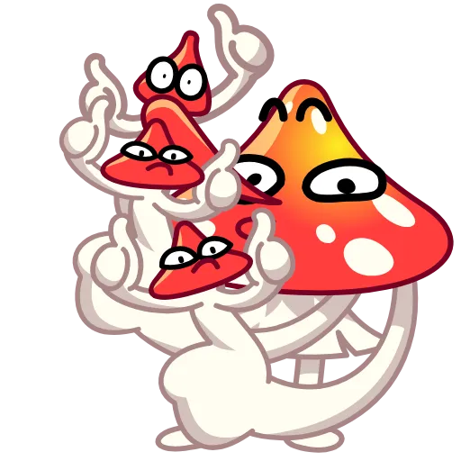 Стикер 3 Amanita