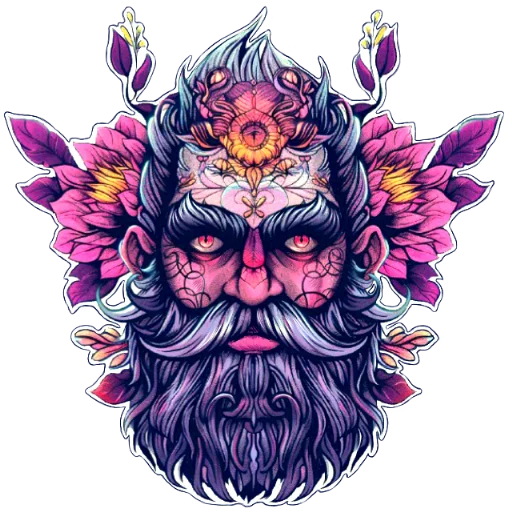👹 Стикер «Amaranth Style» для Telegram