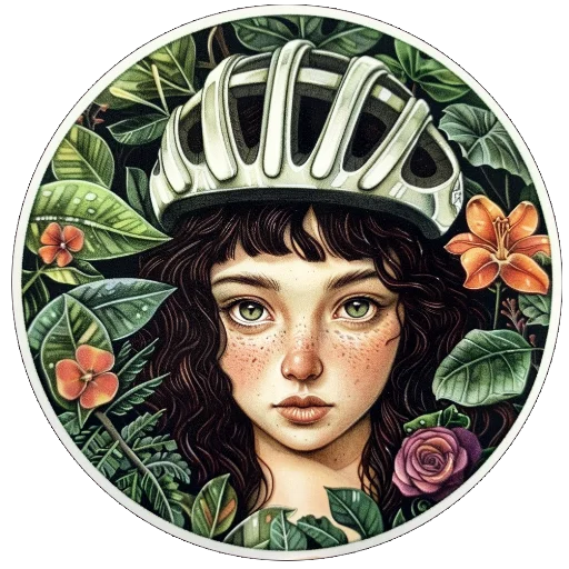 🚴‍♀️ Стикер «Amaranth Style» для Telegram
