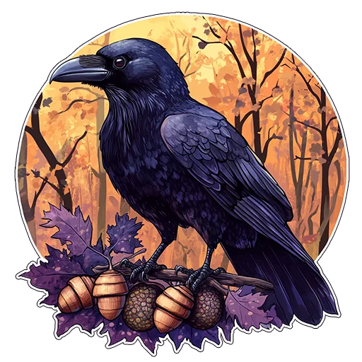 🪶 Стикер «Amaranth Style» для Telegram