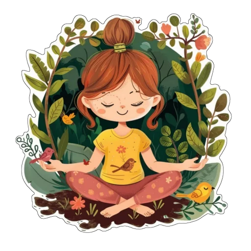 🧘‍♀️ Стикер «Amaranth Style» для Telegram