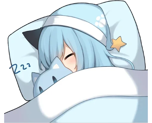 💤 Стикер «AmashiroNatsukiEars - NoWord» для Telegram
