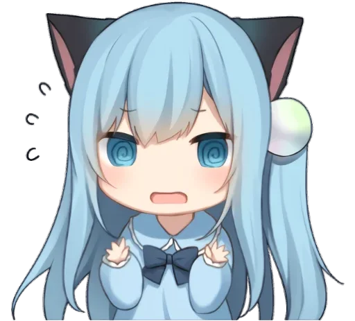 💦 Стикер «AmashiroNatsukiEars - NoWord» для Telegram