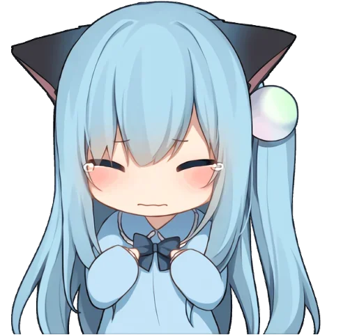 😭 Стикер «AmashiroNatsukiEars - NoWord» для Telegram