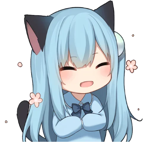 😄 Стикер «AmashiroNatsukiEars - NoWord» для Telegram