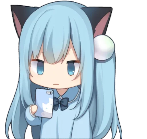 🤨 Стикер «AmashiroNatsukiEars - NoWord» для Telegram