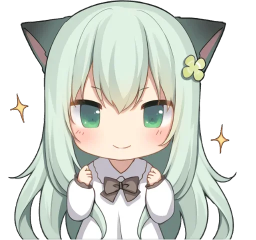 🤩 Стикер «AmashiroNatsukiEars - NoWord» для Telegram