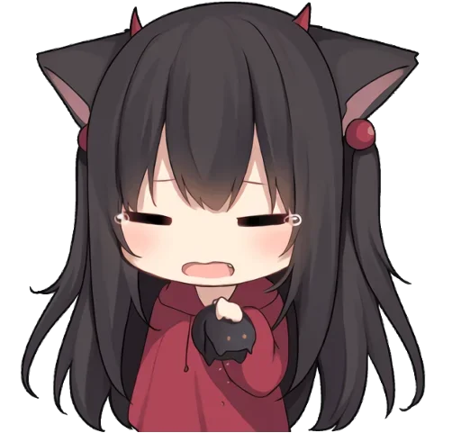 💸 Стикер «AmashiroNatsukiEars - NoWord» для Telegram